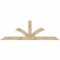 Ekena Millwork Richland Rough Sawn Timber Gable Bracket, Douglas Fir, 108"W x 36"H x 6"D x 6"F, 8/12 Pitch GBW108X36X0606RIC00RDF - alternate 1